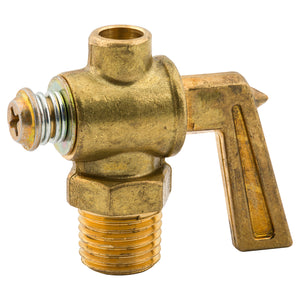 Brass Drain Cock 1/4" NPTM – Bag of 1
