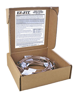 EZ-Fit NiCopp Complete Brake Line Kit – Dodge Ram 2500 2000-2001 Std Cab 78" Bed RWD - 2 Wheel ABS