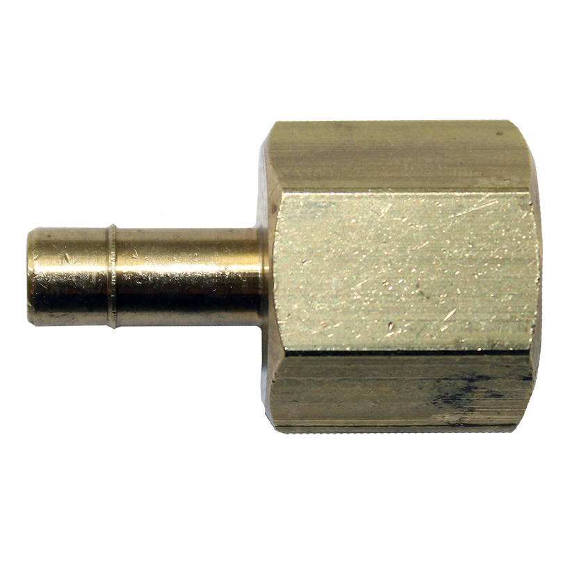 Fuel Line Adapter 5/16 Female to 5/16 Nylon AGS Company Automotive