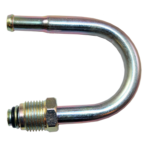 Fuel Line Adapter - 180 Degree 3/8 Steel to 3/8 Nylon - 1 per Bag