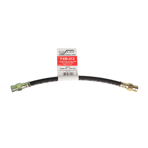 British Flexible Steel Brake Line 3/16" x 12"