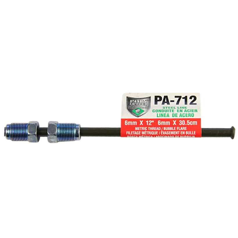 GM/Toyota Poly-Armour PVF Steel Brake Line