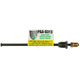 PVF Steel Brake Line Adapter, 3/16" x 8" (3/8-24 Inverted)(M13x1.5 Bubble)