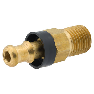 Push-On, Brass, 5/16" (1/4 NPTM), Bag of 10