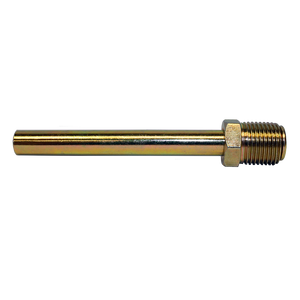 Power Steering Line Adapter 3/8" x 3" Straight 5/8-18 Inv, 2 per bag