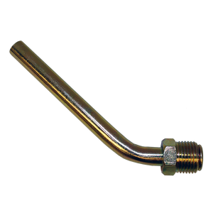 Power Steering Line Adapter 3/8" x 3" 45 Deg 5/8-18 Inv, 2 per bag