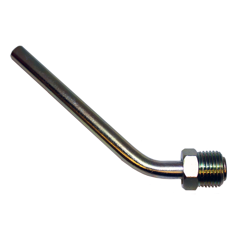 Power Steering Line Adapter 5/16" x 3" 45° 5/818 Inv AGS Company