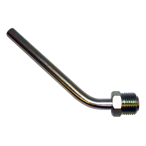 Power Steering Line Adapter 5/16" x 3" 45 Deg 5/8-18 Inv, 2 per bag