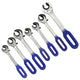 Ratcheting Line Wrench SAE & Metric Kit