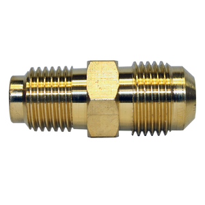 Transmission Line Connector - 3/8 x 1/4 NPT x 5/8-18 - Dodge 2003-1990