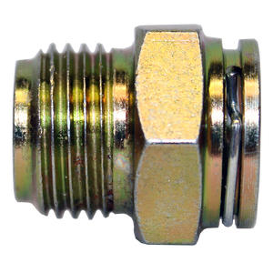 Transmission/Oil Cooler Line Connector - 3/8" x 5/8-18 - GM 2006-1996 - 1 per Bag