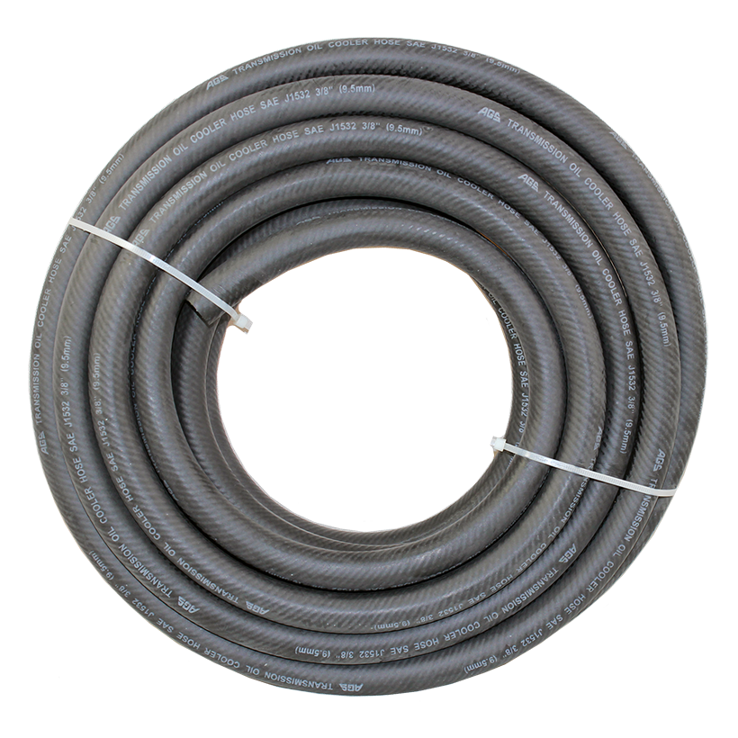 3/8" x 25' Transmission/Oil Cooler Hose AGS Company Automotive Solutions