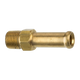 Brass Rigid Male Hose Clamp, 5/16" Hose, Male (1/8-27 NPT)