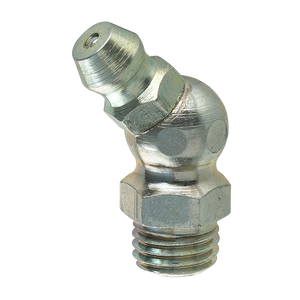 Steel 45° Grease Fitting 24.1mm Length 8x1.0mm