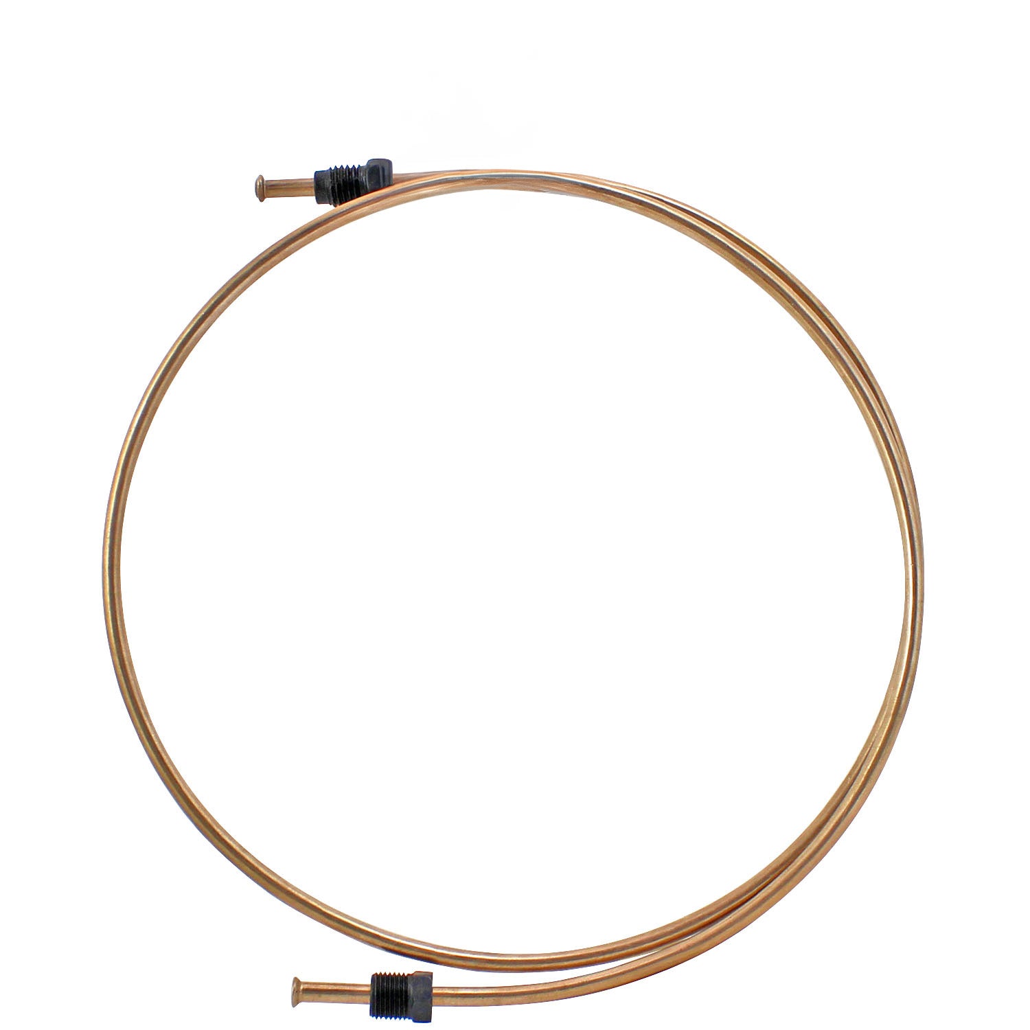 EZ-Fit NiCopp 3/16″×40″ Brake Line – M11×1.5 Bubble & 7/16-24