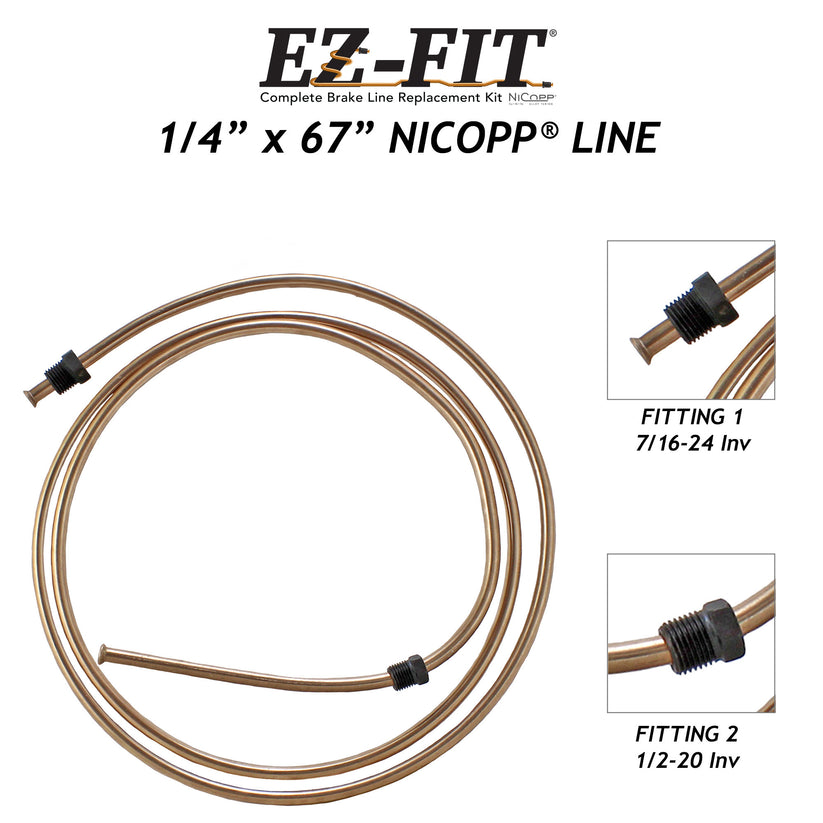 EZ-Fit NiCopp, 1/4 x 67, (7/16-24 I)(1/2-20 I)