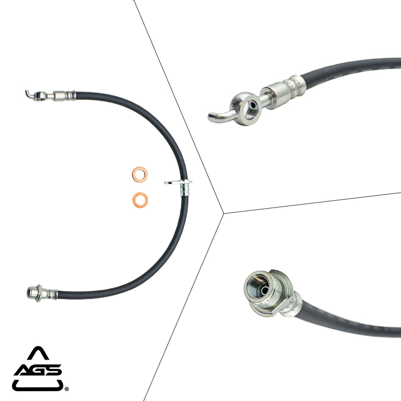 BrakeHose, Pontiac Vibe 2008-03, Toyota Corolla 2008-03, Toyota Matrix 2008-03, Toyota Prius 2009-03