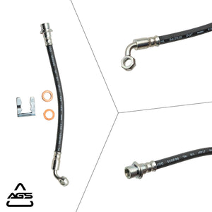 1998-2023 Lexus GX460, Lexus GX470 +4 More Rear Rubber Brake Hose | AGS-KT30160