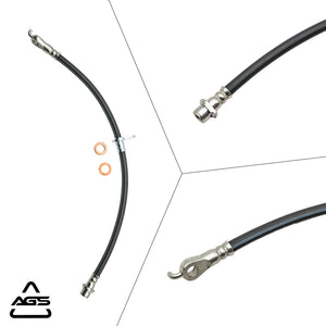 2004-2010 Lexus RX330, Lexus RX350 +2 More Front Left Rubber Brake Hose | AGS-KT30196