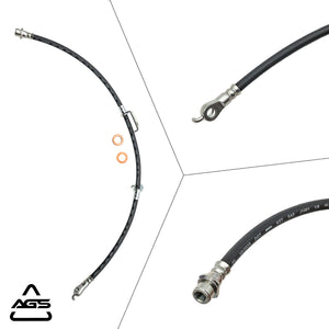 2010-2017 Lexus CT200h, Toyota Prius Front Rubber Brake Hose | AGS-KT30208