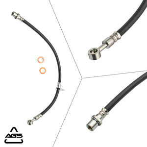 2000-2008 Subaru Baja, Subaru Forester +2 More Front Right Rubber Brake Hose | AGS-KT30220