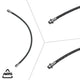 2005-2023 Toyota Tacoma Rear Right Rubber Brake Hose | AGS-KT30539