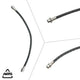2005-2019 Toyota Hilux, Toyota Tacoma Rear Left Rubber Brake Hose | AGS-KT30540