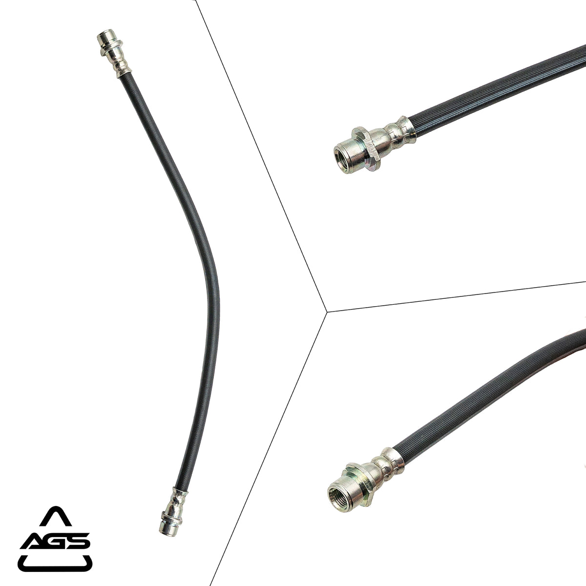 2005-2019 Toyota Hilux, Toyota Tacoma Rear Right Rubber Brake Hose | AGS-KT30541