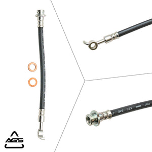 2008-2020 Nissan Qashqai, Nissan Rogue +3 More Rear Rubber Brake Hose | AGS-KT40459