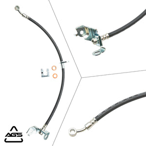 2006-2011 Acura CSX, Honda Civic Front Left Rubber Brake Hose | AGS-KT40831