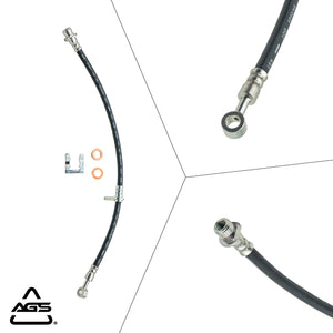 2003-2007 Honda Accord Rear Left Rubber Brake Hose | AGS-KT40840