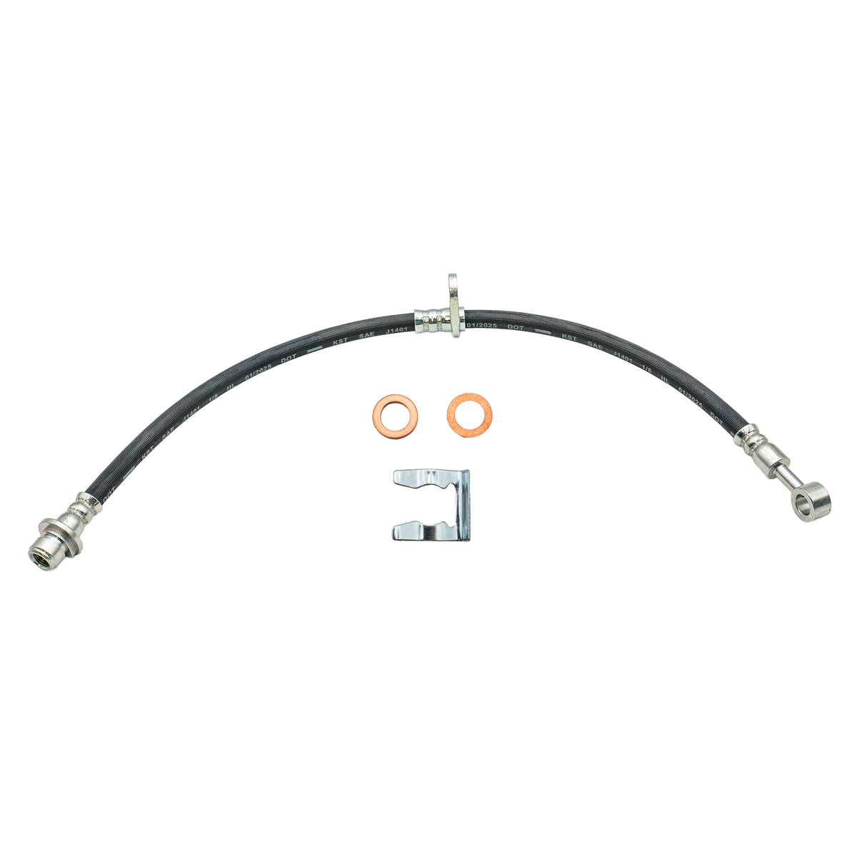 2007-2023 Acura MDX, Acura ZDX +3 More Front Rubber Brake Hose | AGS-KT40994