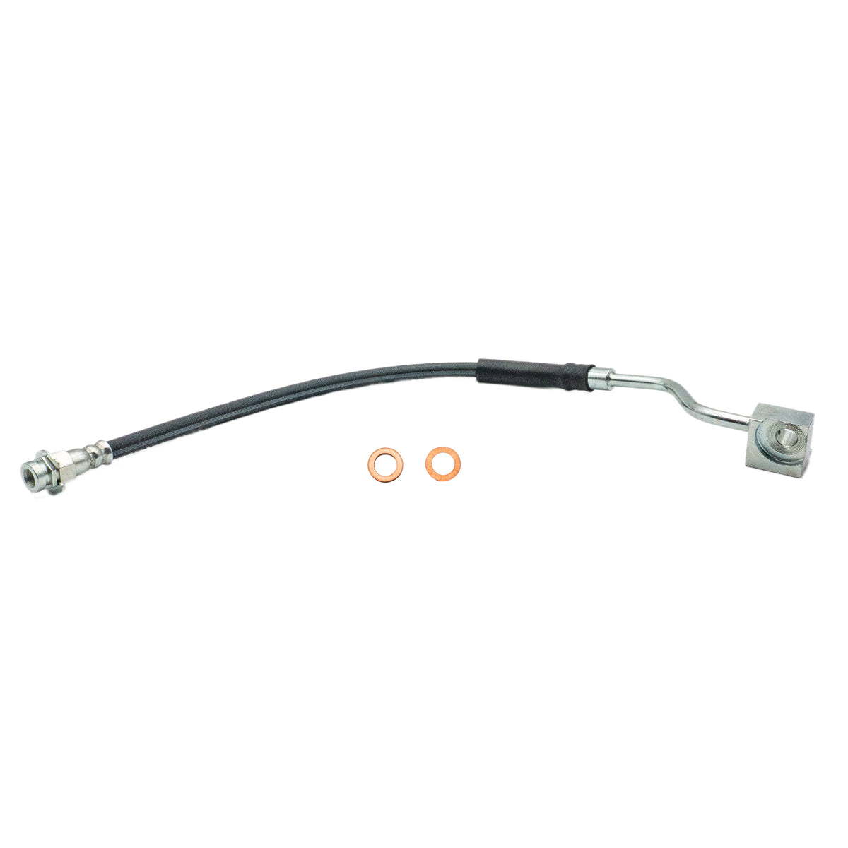 1980-1989 Ford Bronco, Ford F-100 +2 More Front Right Rubber Brake Hose | AGS-KT60006