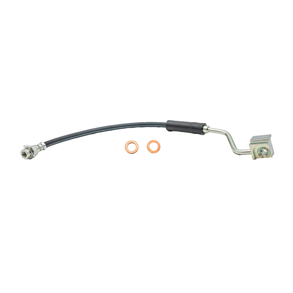 1980-1989 Ford Bronco, Ford F-100 +2 More Front Left Rubber Brake Hose | AGS-KT60007