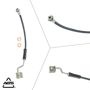 Brake Hose, Ford Bronco 1989-80, Ford F-100 1983-80, Ford F-150 1989-80, Ford F-250 1985-80, Ford F150 1989-85