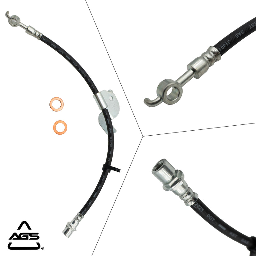 Brake Hose, Ford F-150 2014-12, Ford Lobo 2014-13, Lincoln Mark LT 2014-13