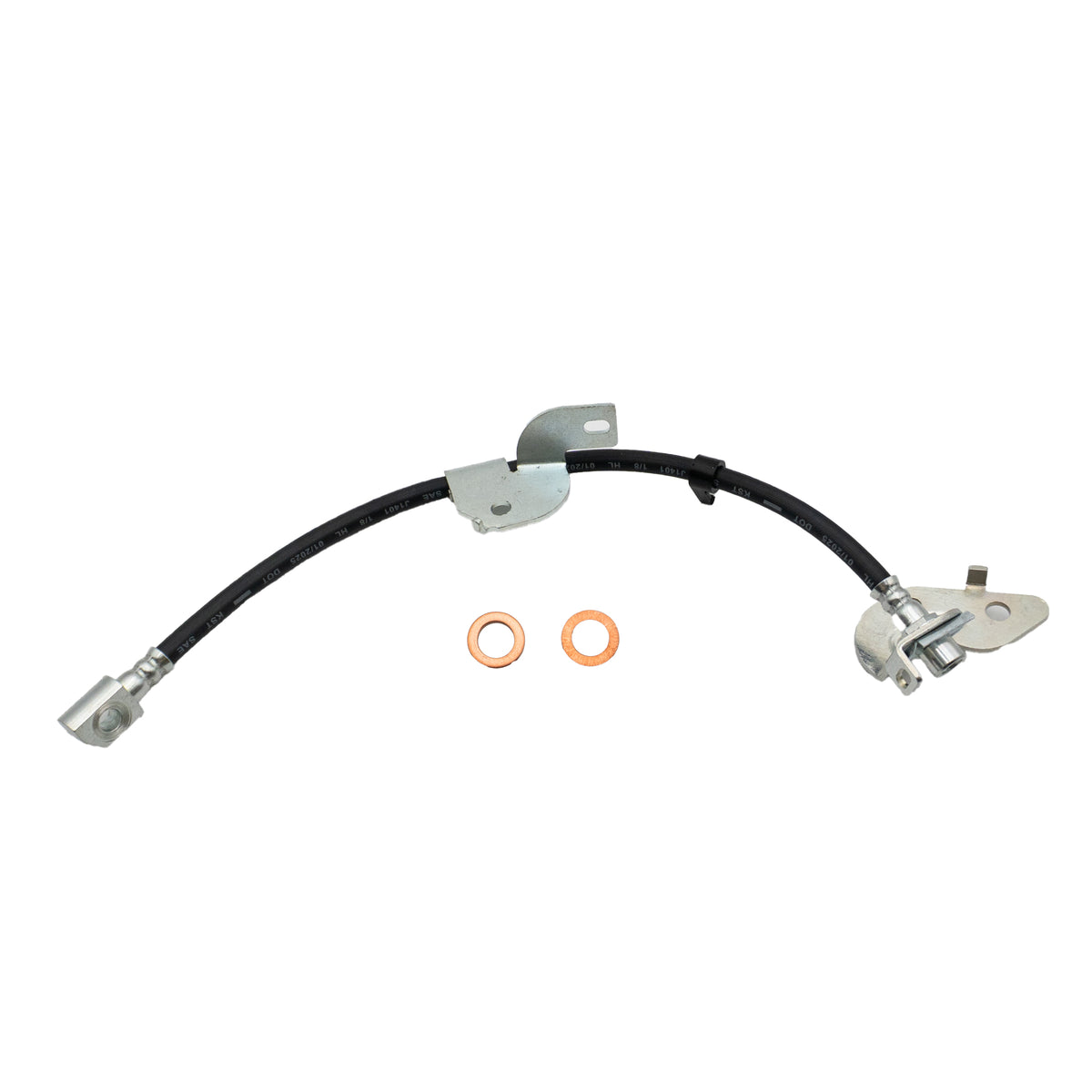 2010-2012 Ford F-150 & Lobo Front Left Rubber Brake Hose | AGS-KT60131