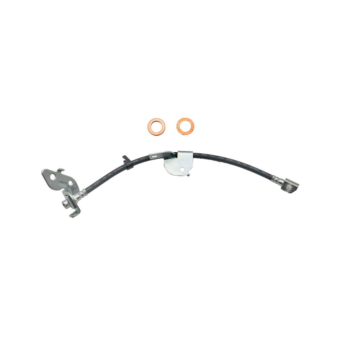 2009 Ford F-150 & Lobo Front Right Rubber Brake Hose | AGS-KT60191