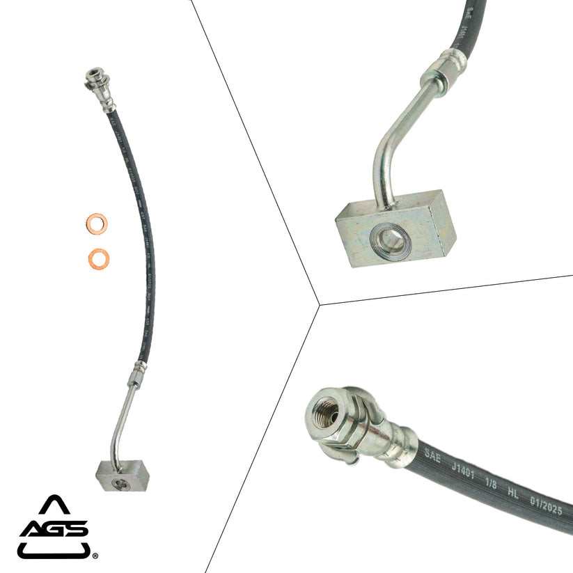 BrakeHose, Ford F-250 1994-80, Ford F-350 1994-80, Ford F350 1994, 1992-85
