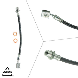 2007-2014 Multi-Vehicle Application Rear Right Rubber Brake Hose | AGS-KT70177