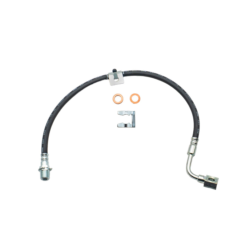 1979-1991 Multi-Vehicle Application Front Left Rubber Brake Hose | AGS-KT70243