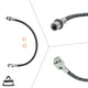 BrakeHose, Chevrolet 2005-91, GMC 2004-91, Isuzu 2000-96, Oldsmobile 2001-96, 1994-91