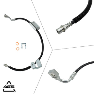 1999-2009 Multi-Vehicle Application Front Right Rubber Brake Hose | AGS-KT70443