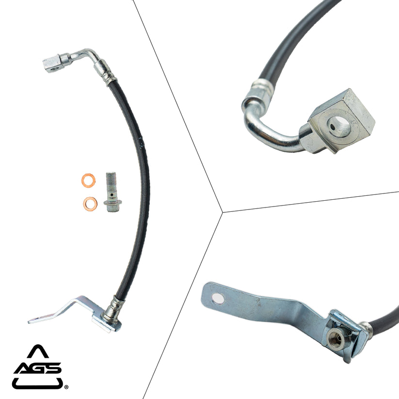1999-2007 Chevrolet Silverado 1500, Chevrolet Silverado 1500 Classic +4 More Rear Right Rubber Brake Hose | AGS-KT70648