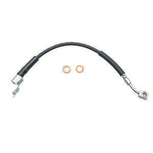 1990-2006 Jeep Cherokee, Jeep Comanche +4 More Front Left Rubber Brake Hose | AGS-KT80015