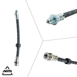 2007-2017 Dodge Caliber, Jeep Compass +1 More Rear Rubber Brake Hose | AGS-KT80030