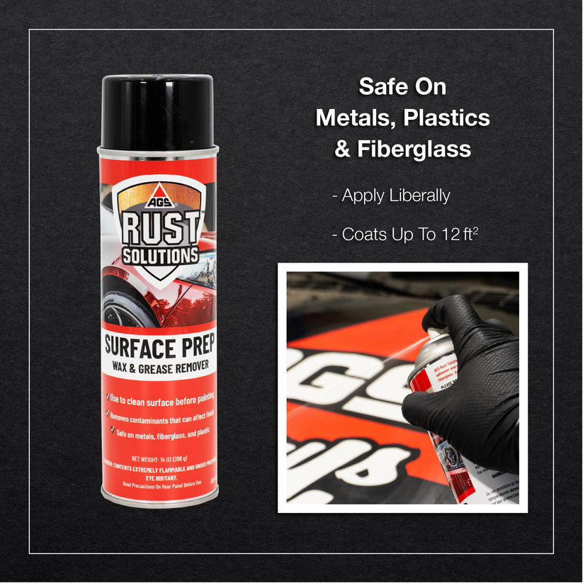 Surface Prep Wax & Grease Remover, 14oz.
