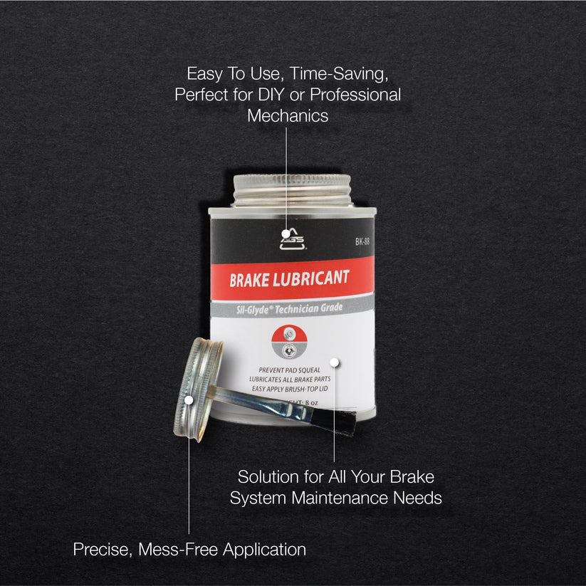 Sil-Glyde Technician Grade - 8oz Brush Top