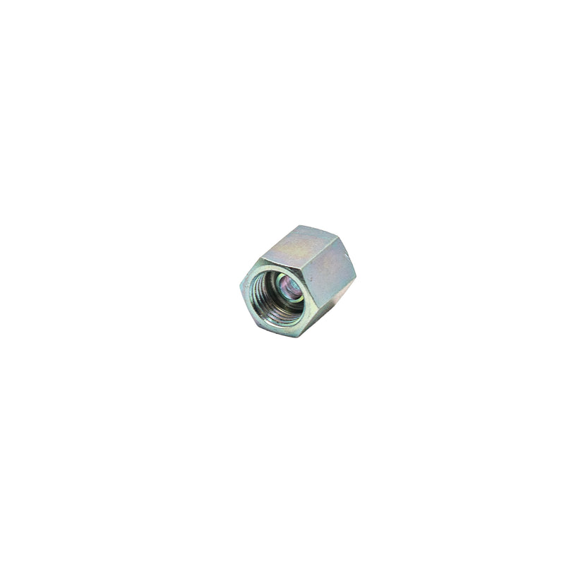 Steel Brake Line Union, Female 7/16-24, INV