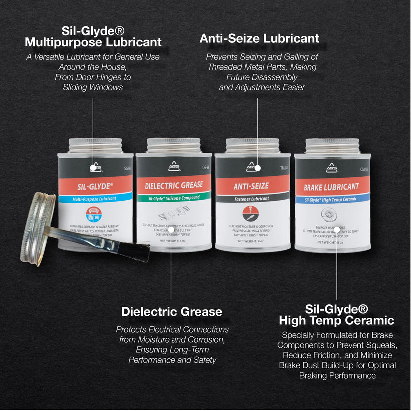 Brush Top Auto Shop Kit, 8 oz